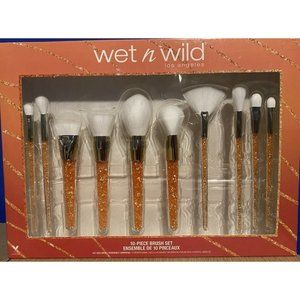 Wet n Wild Brush Set,  10 Pieces